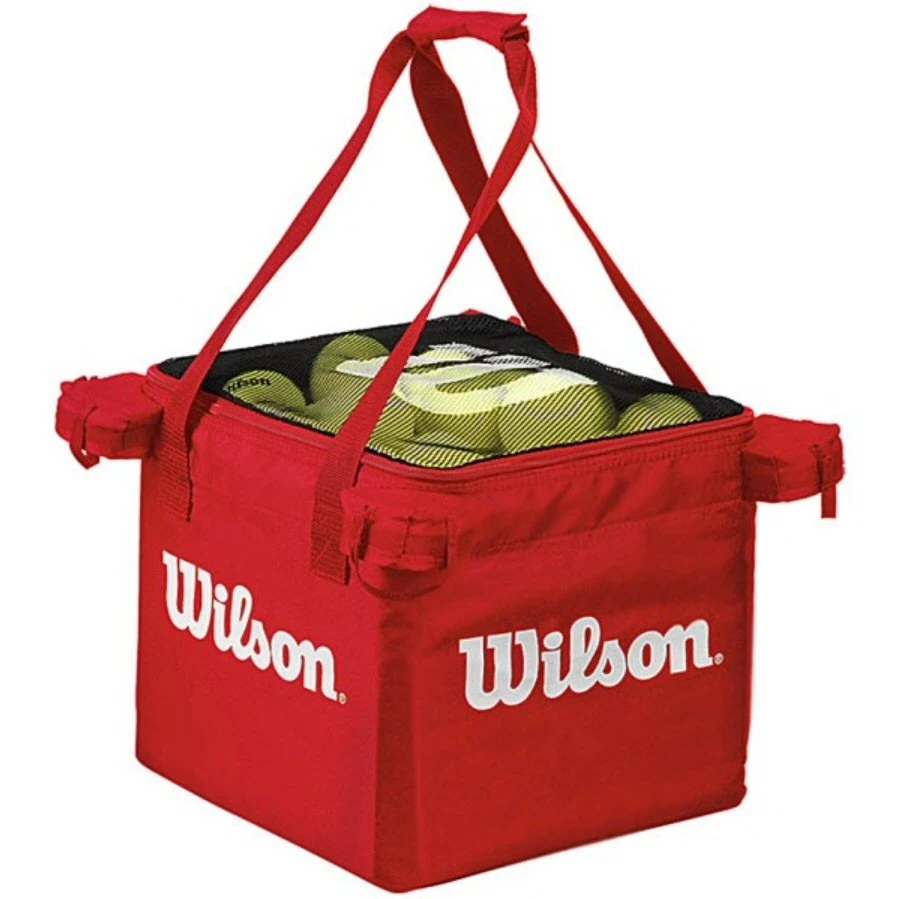 Wilson Balltasche (150 Bälle) Rot