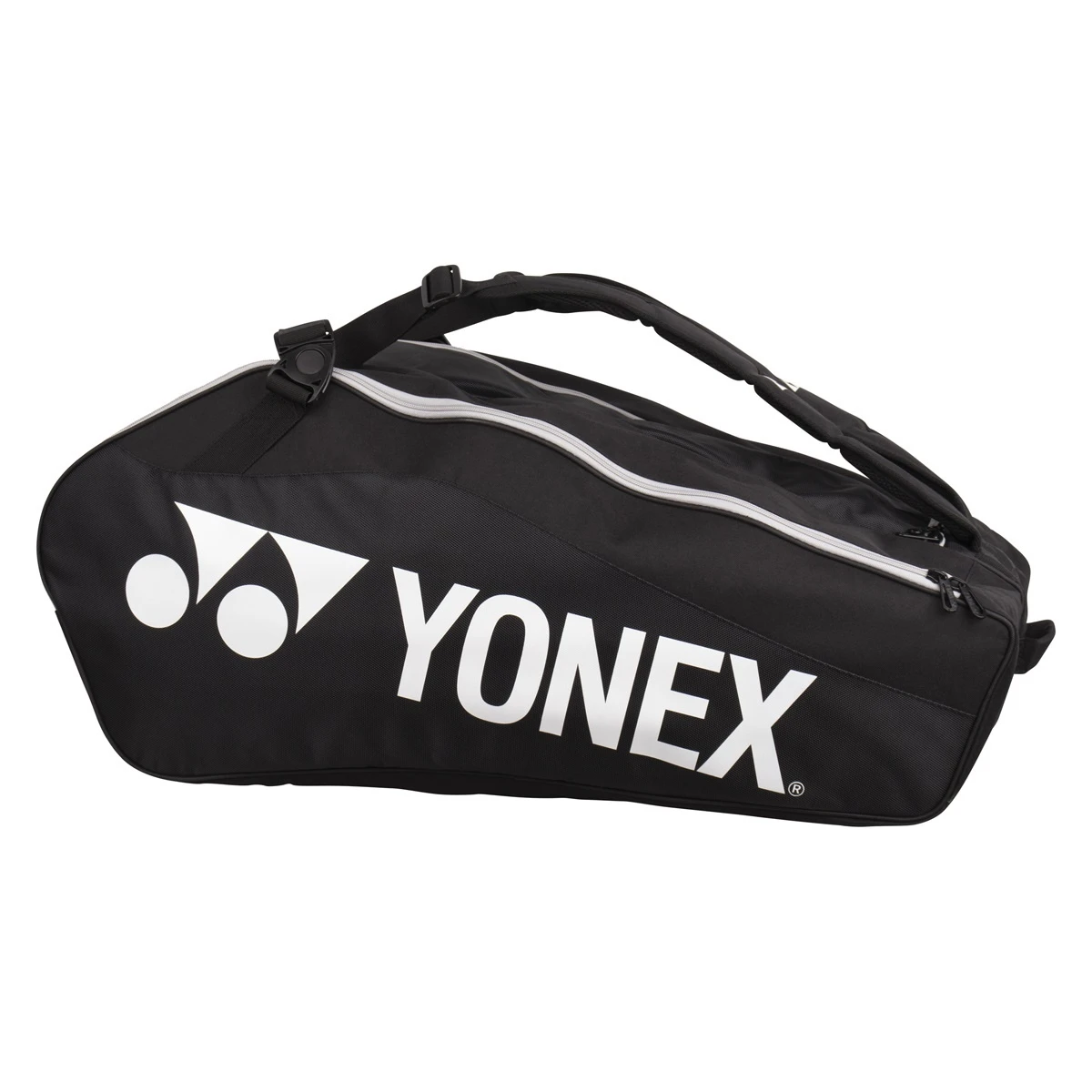 Yonex Racketbag Club Line #23 (Schlägertasche, 3 Hauptfächer) Schwarz 12er – Bild 2