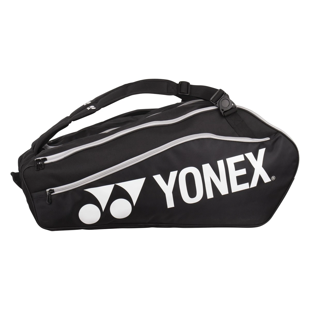 Yonex Racketbag Club Line #23 (Schlägertasche, 3 Hauptfächer) Schwarz 12er