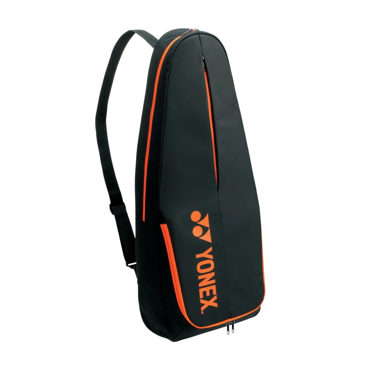 Yonex Racketbag Team Raquet Case 2 2023 (Schlägertasche, 1 Hauptfach, Schultergurt) Schwarz/orange