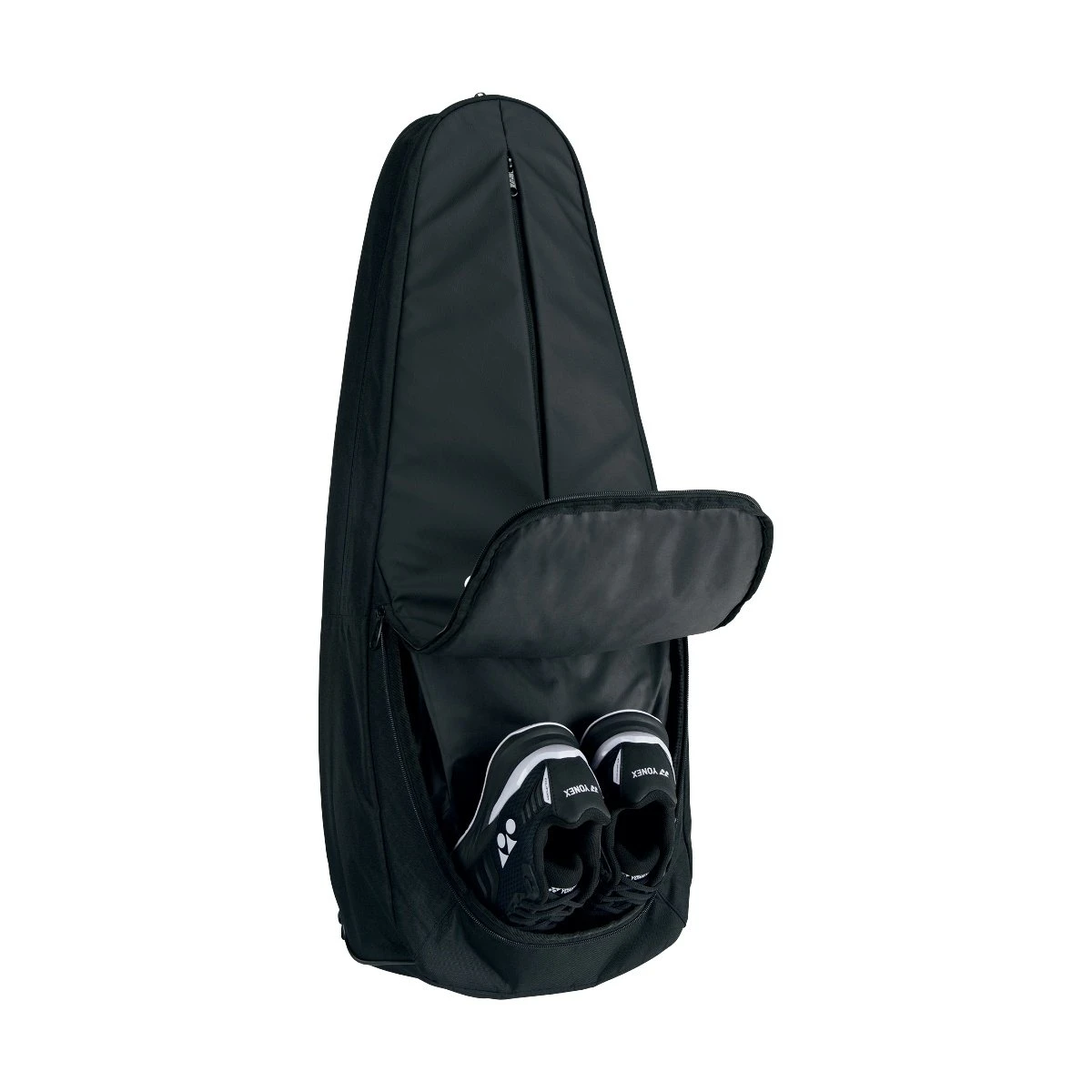 Yonex Racketbag Team Raquet Case 2 2023 (Schlägertasche, 1 Hauptfach, Schultergurt) Schwarz/orange – Bild 2