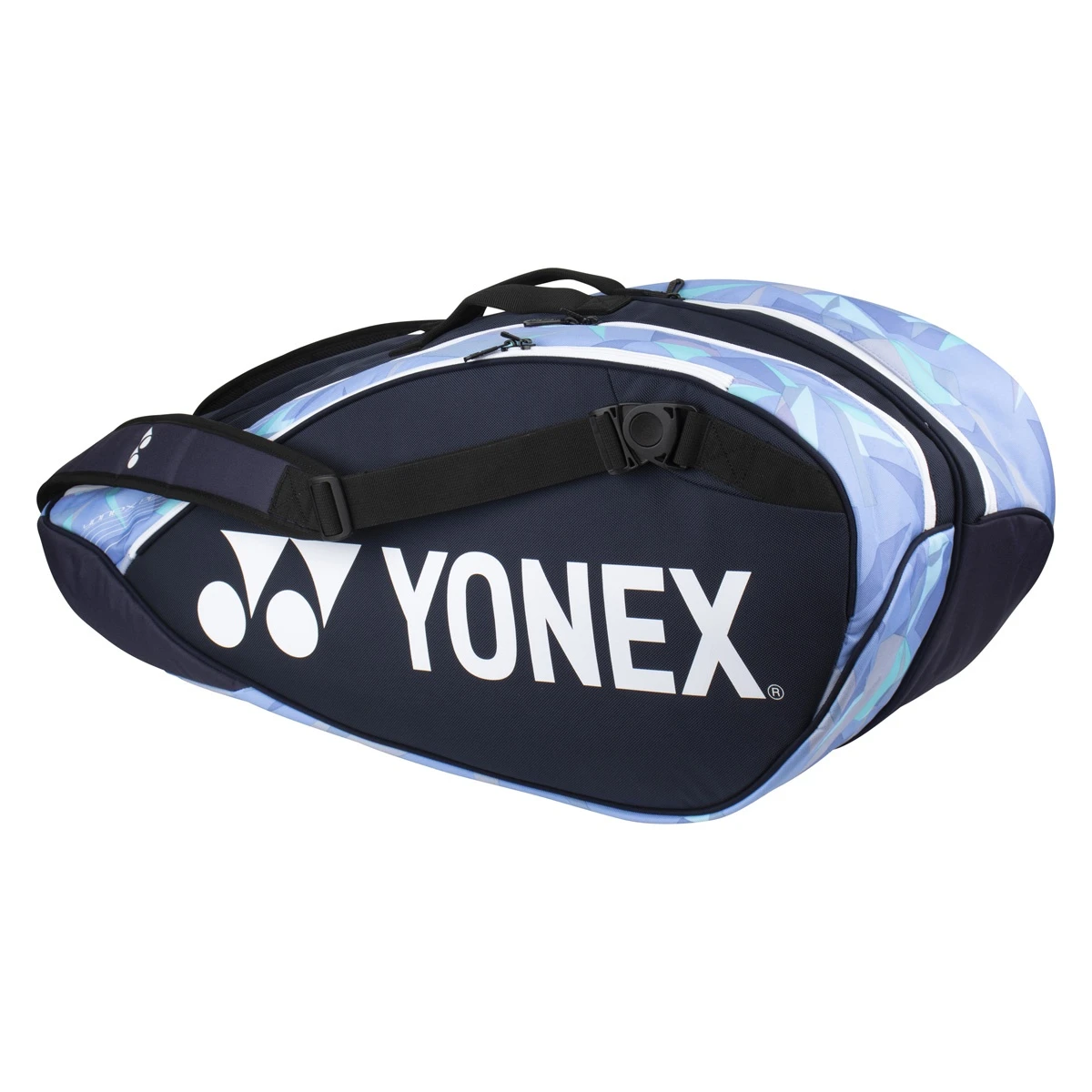 Yonex Racketbag Pro Racquet (Schlägertasche, 2 Hauptfächer) Navyblau/hellblau 6er
