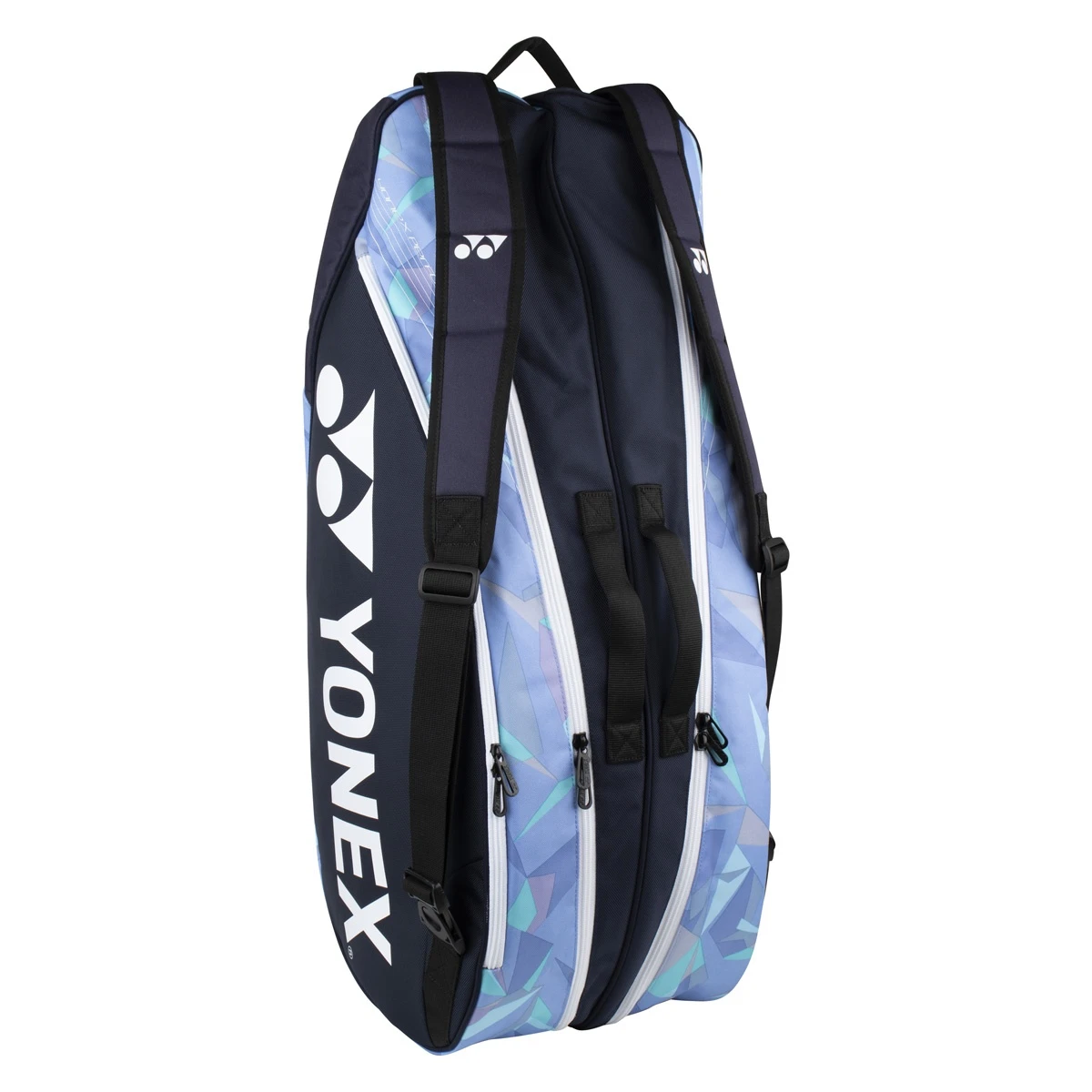 Yonex Racketbag Pro Racquet (Schlägertasche, 2 Hauptfächer) Navyblau/hellblau 6er – Bild 4