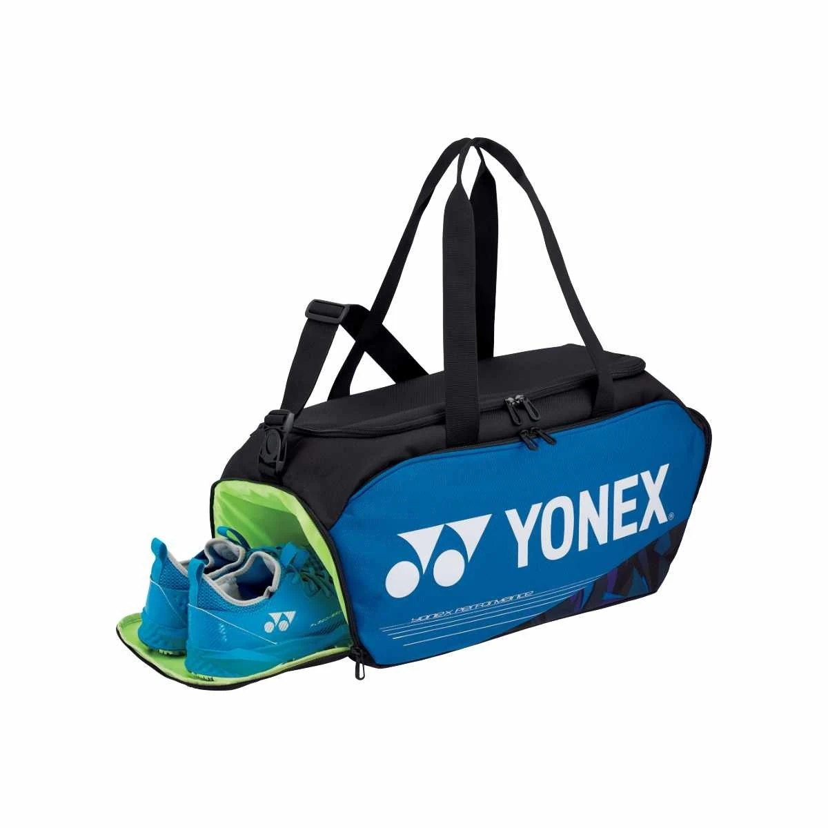 Yonex Sporttasche Pro Medium Boston (1 Hauptfach, Schuhfach) Blau/schwarz – Bild 2