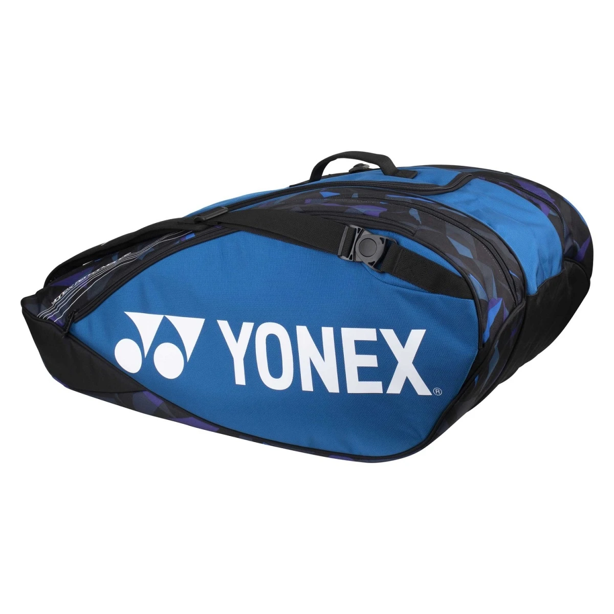 Yonex Racketbag Pro Racquet (Schlägertasche, 3 Hauptfächer, Thermofach) Blau/schwarz 12er – Bild 4