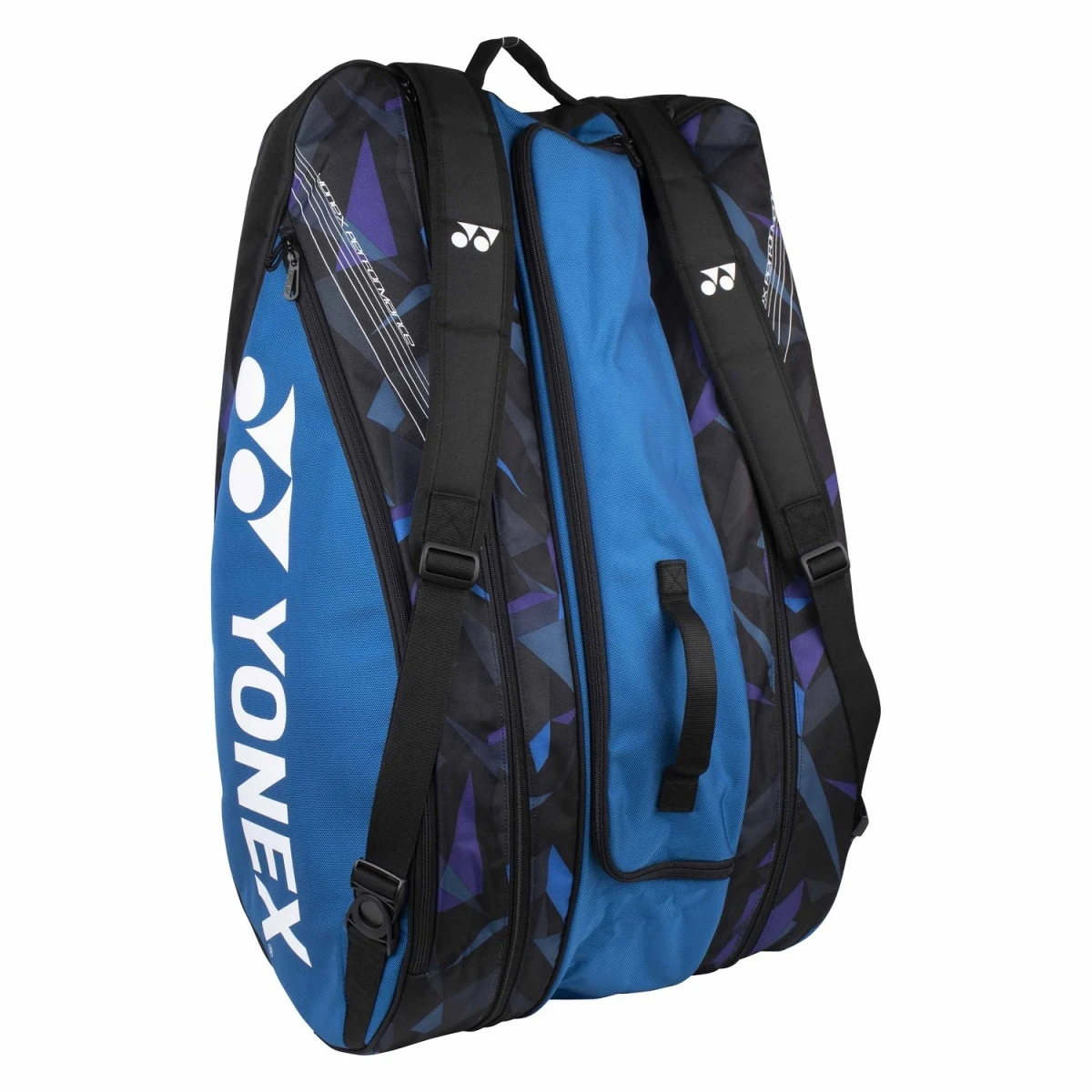 Yonex Racketbag Pro Racquet (Schlägertasche, 3 Hauptfächer, Thermofach) Blau/schwarz 12er – Bild 5