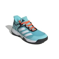 ADIDAS PERFORMANCE Adidas Tennisschuhe Ubersonic 4 Allcourt Aquablau Kinder