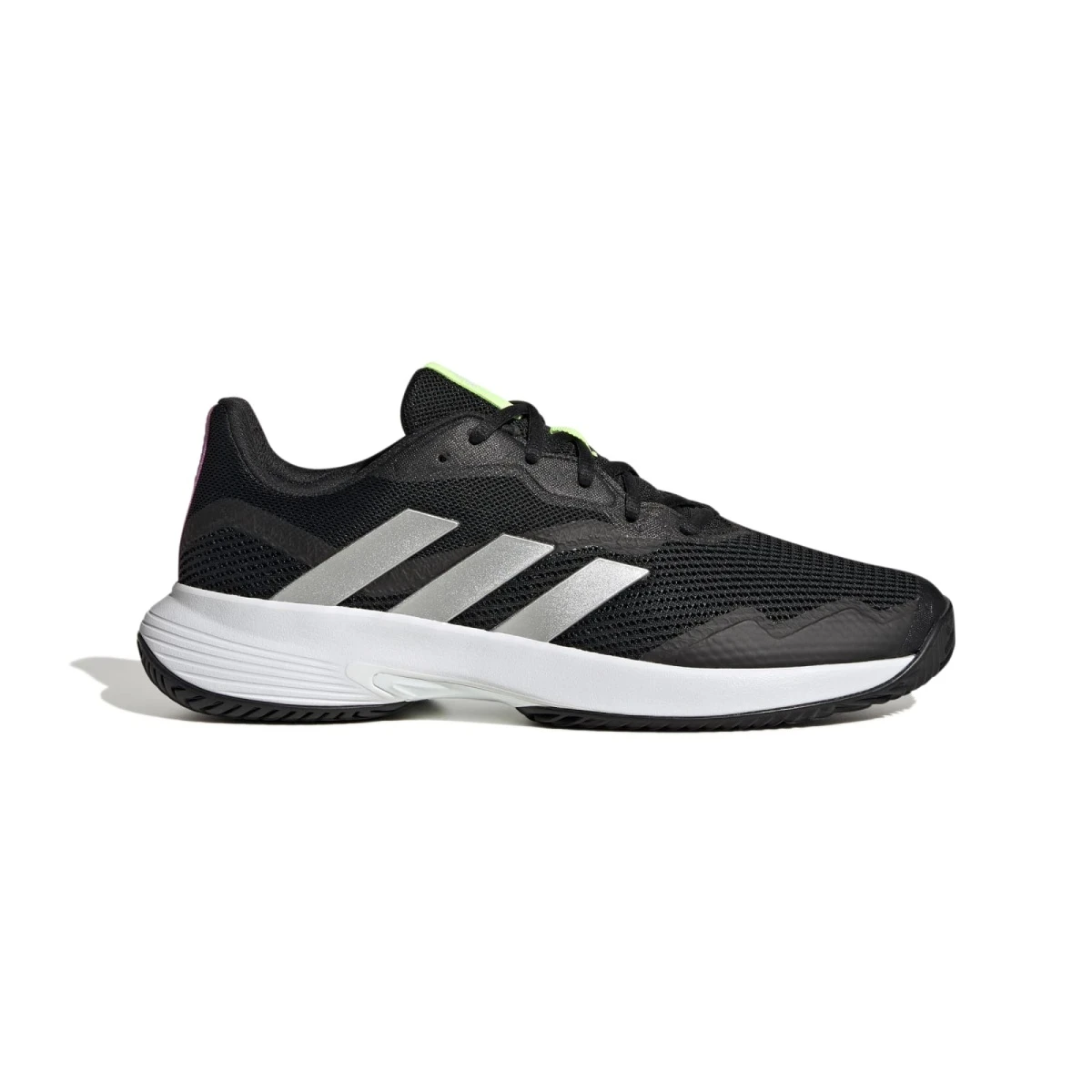ADIDAS PERFORMANCE Adidas Tennisschuhe CourtJam Control Allcourt Schwarz/silber Herren – Bild 3