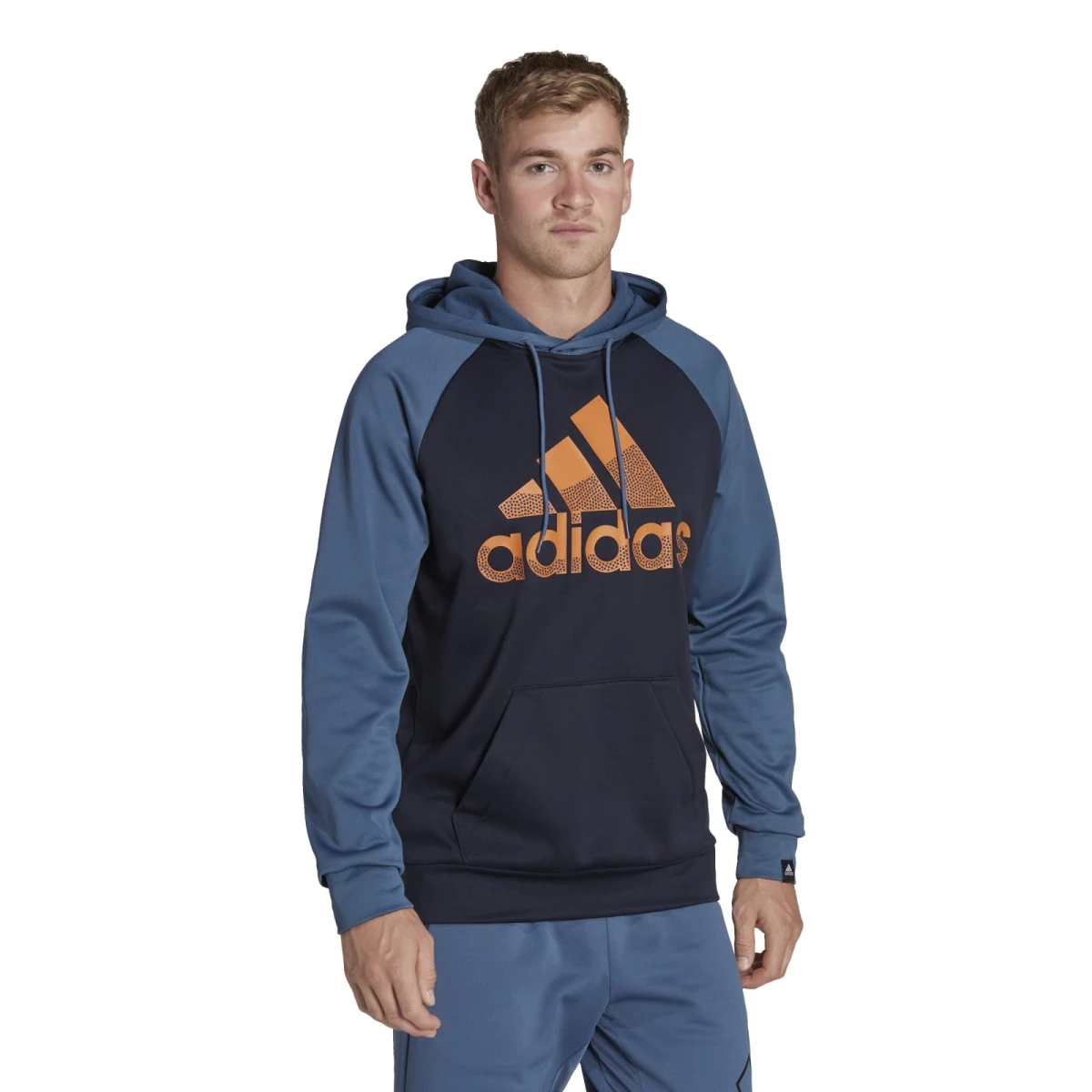 ADIDAS PERFORMANCE Aktion Noch Gültig Klicken Sie Auf Das Icon, Um Eine Erklärung Zu Erhalten. Adidas Kapuzenpullover Aeroready Game And Go Big Logo Hoodie Inkblau Herren – Bild 3