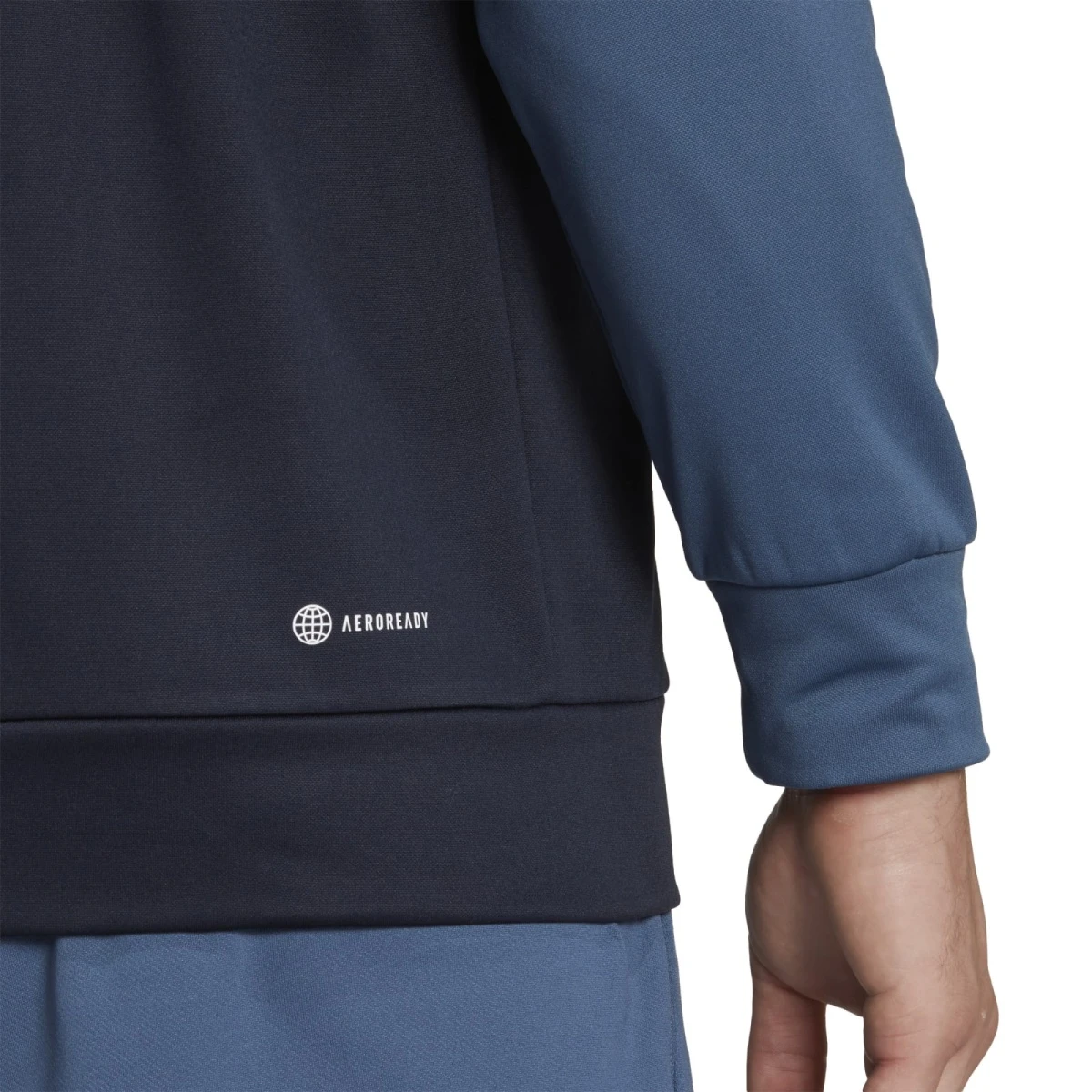 ADIDAS PERFORMANCE Aktion Noch Gültig Klicken Sie Auf Das Icon, Um Eine Erklärung Zu Erhalten. Adidas Kapuzenpullover Aeroready Game And Go Big Logo Hoodie Inkblau Herren – Bild 7