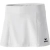 Erima Tennisrock Performance Classic Mit Innenhose (Tight) Weiss Damen