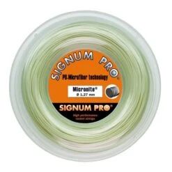 Signum Pro Tennissaite Micronite (Touch+Kontrolle) Natur 100m Rolle