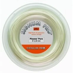 Signum Pro Tennissaite Plasma Pure (Haltbarkeit+Touch) Weiss 200m Rolle
